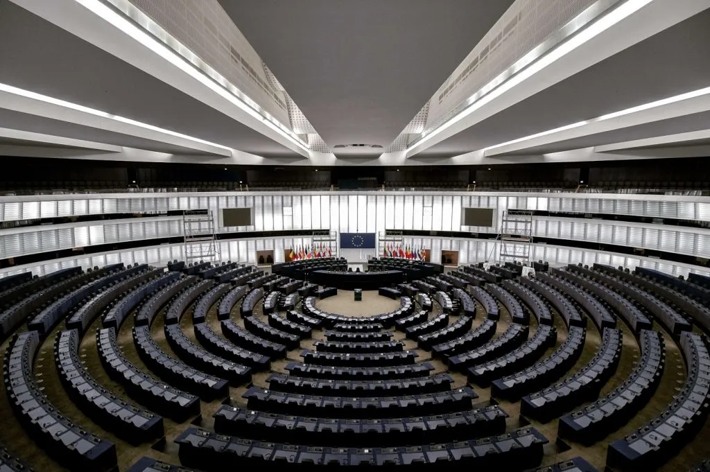 Cámara del parlamento europeo