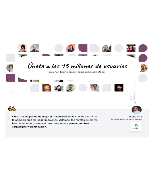 Solicita tu demo gratuita de Odoo