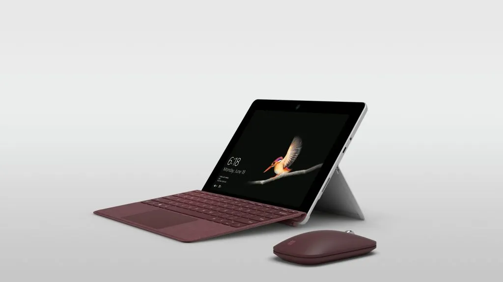 Tablet Microsoft Surface.